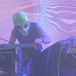 Alien attack in The Glade - Eat Static live